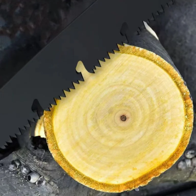 منشار يدوي قابل للطي SK5 فولاذي بتصميم زر واحد أداة قطع الخشب الحادة للتخييم يمكنك صنعها بنفسك لتقليم الحدائق منشار يدوي مدمج