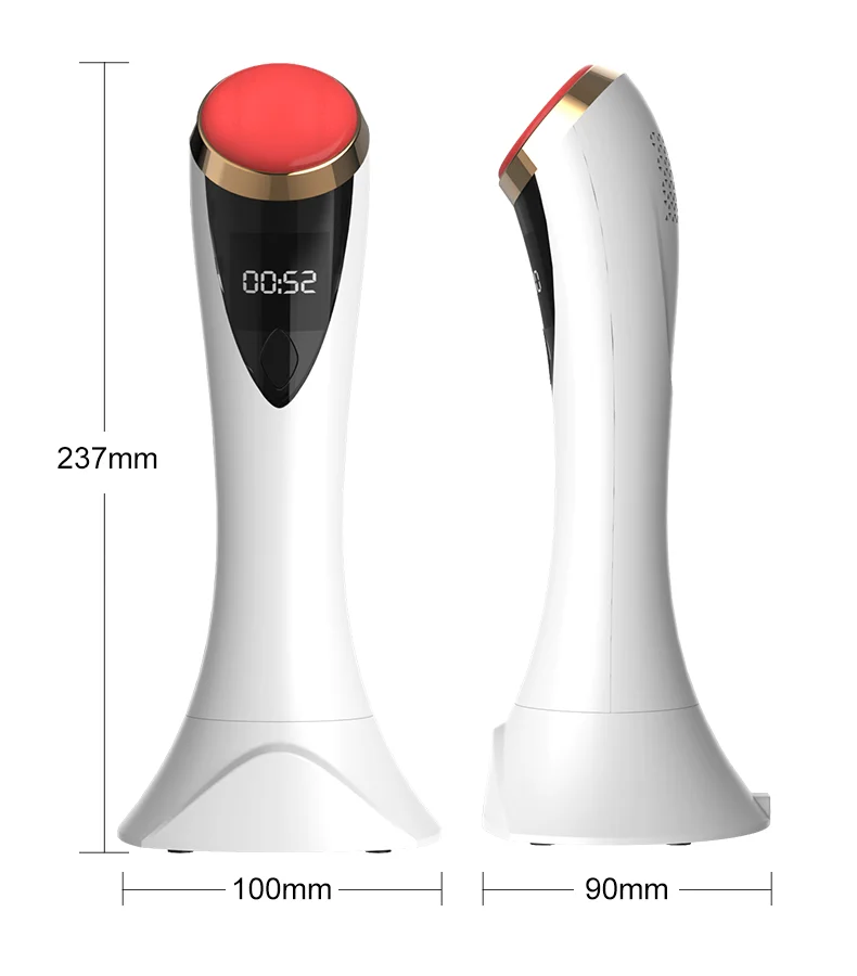 

Hot and cold facial massager Handheld vibrating skin regeneration relaxer to make facial skin care smoother