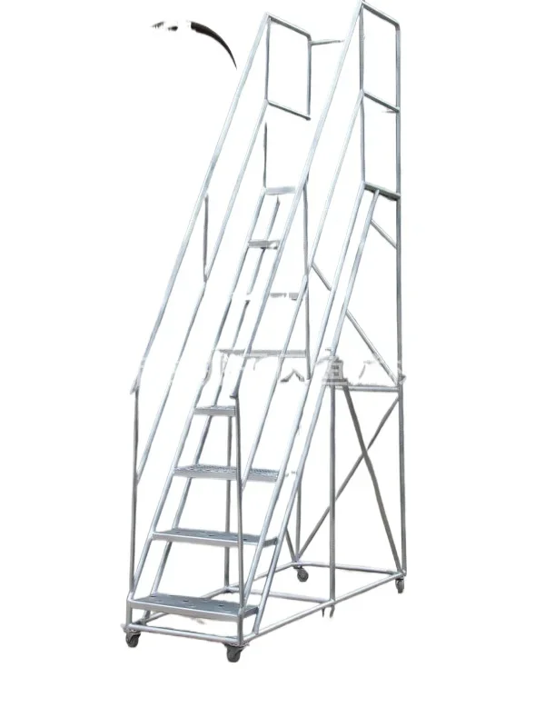 

Мобильная рабочая лестница из алюминиевого сплава