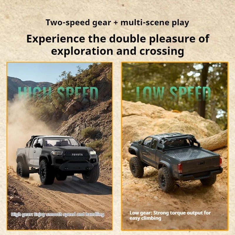 2025 نموذج جديد Fms تاكوما محاكاة 1/24 التحكم عن بعد تسلق سيارة Rc على الطرق الوعرة مركبة Fcx24m لعبة التحكم عن بعد هدية بقعة #4