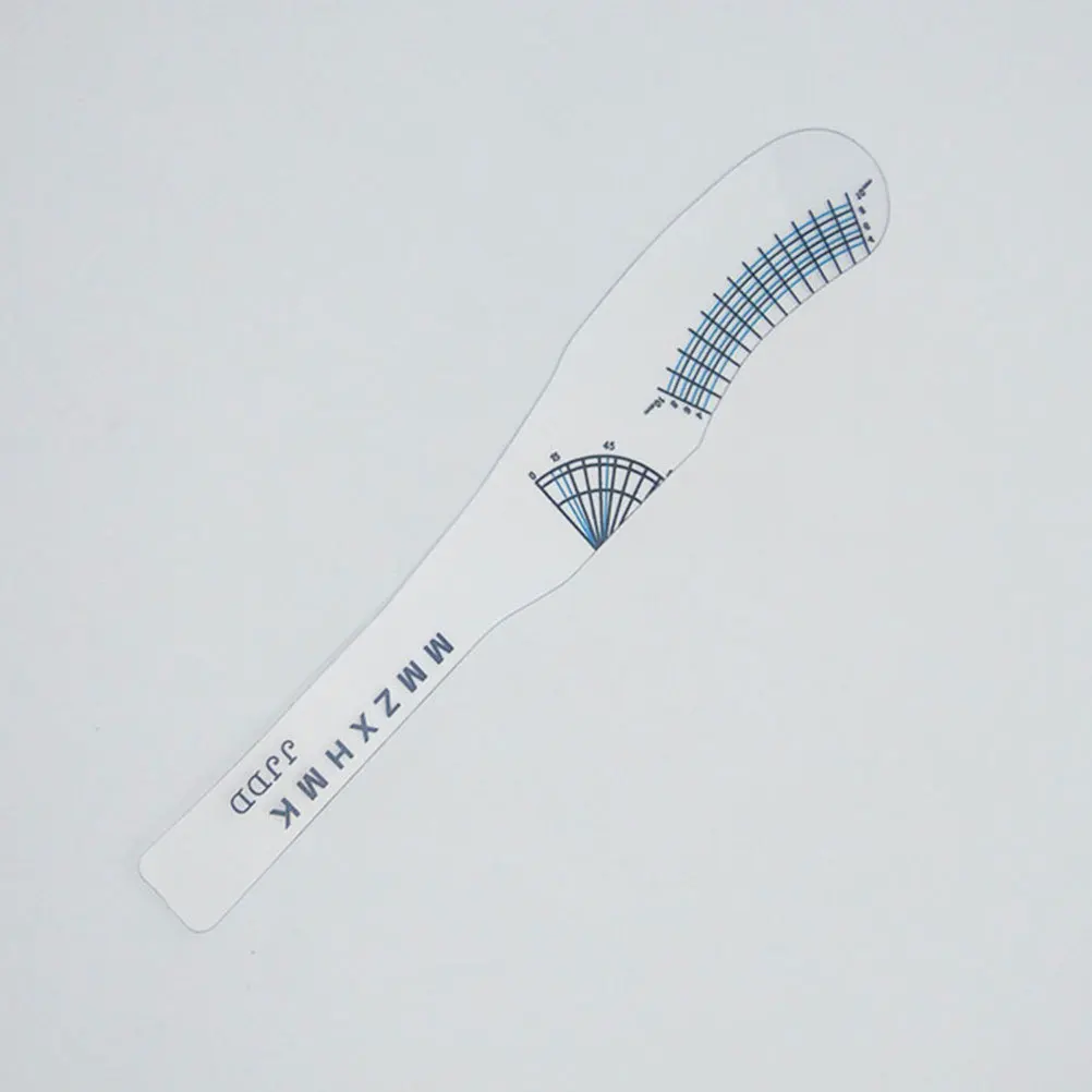 10 قطعة مسطرة الرموش الورقية لاش أداة قياس دقيقة رمش طول الشباك درجة حاكم لاش أدوات قياس لصالون المنزل #6