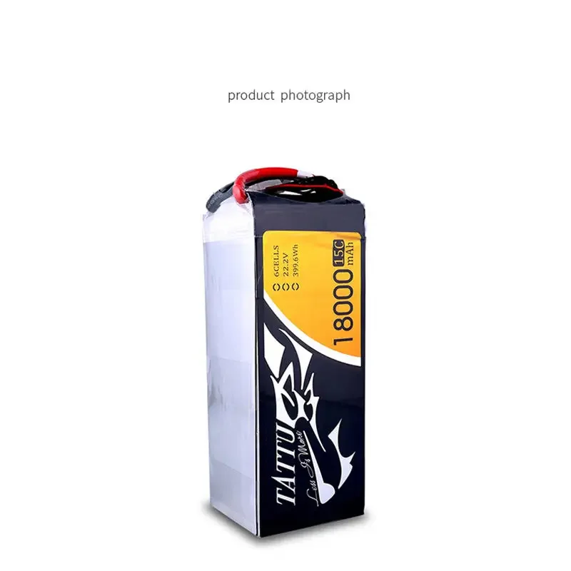 

18000 мАч 15C 22,2 В 6S1P LiPO FPV аккумулятор для сельского хозяйства