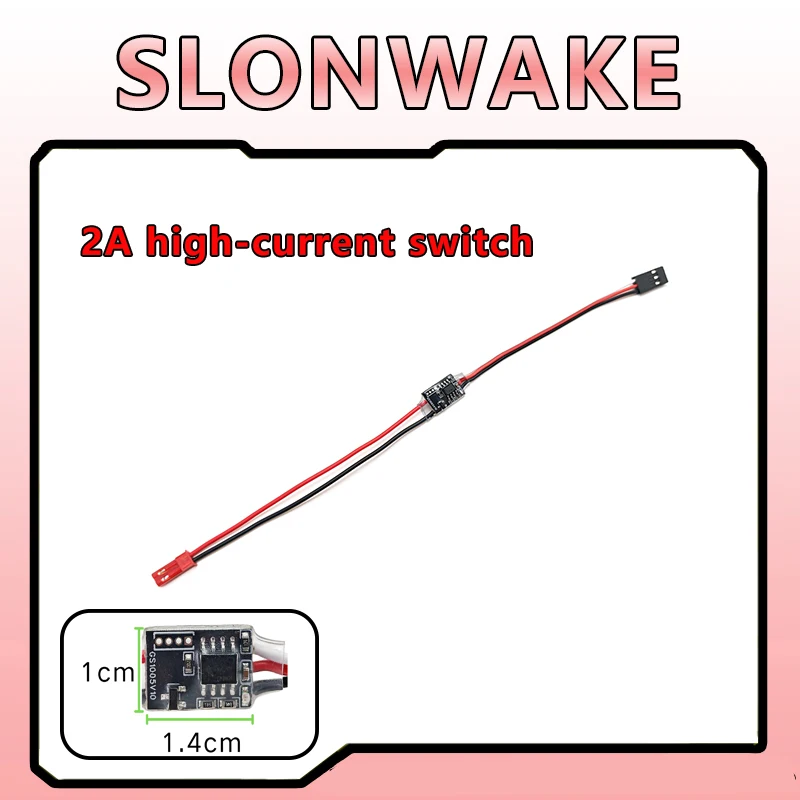 SLONWAKE New 2-20A High Current Remote Controller Switch 3-30V PWM Signal Control - Fast Response High Stability Electronic Swit