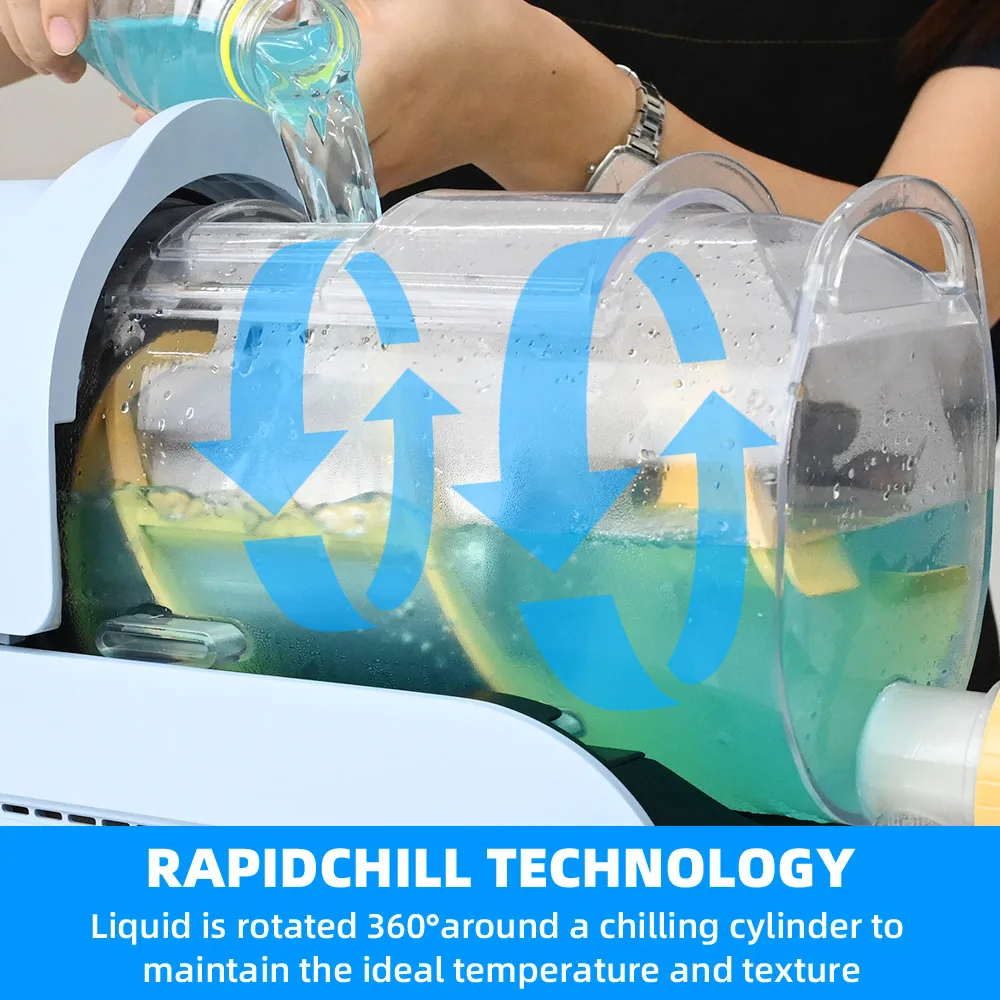 

Automatic Electric Ice Cream Maker OEM 180W & Outdoor Use Five Preset Modes 1.8L Capacity