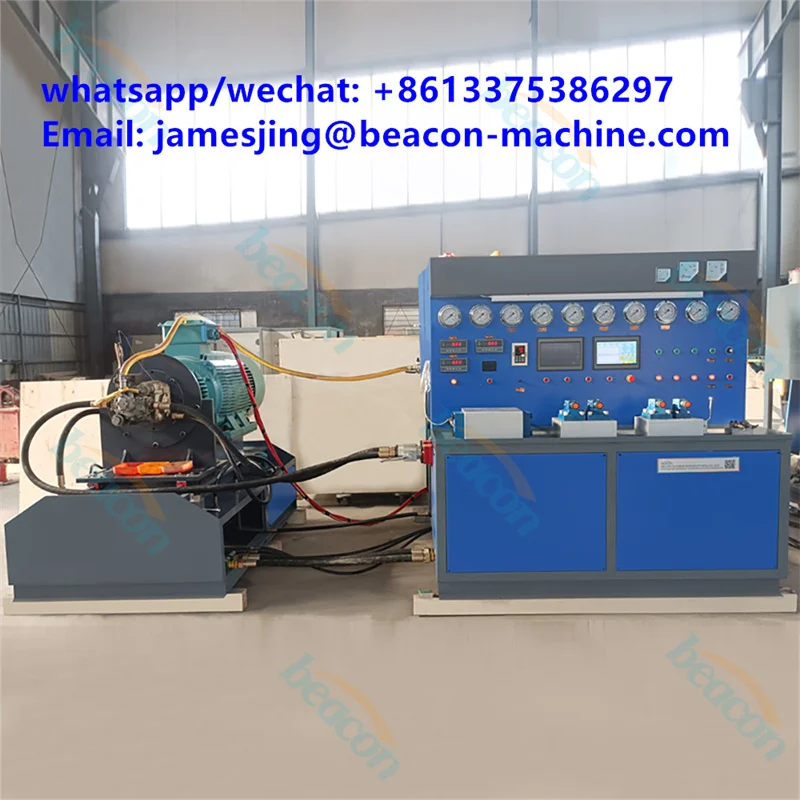 Hydraulic cylinders 160KW HP-B hydraulic pump valve motor valve test bench equipment for sale