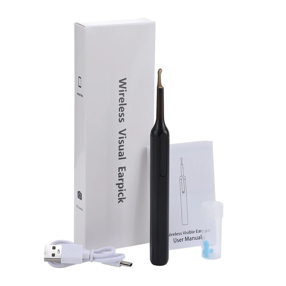 New Intelligent Visual Ear Picker Wireless Ear Camera Luminous  Ear Cleaner Otoscope With 30W High-definition Ear Endoscope