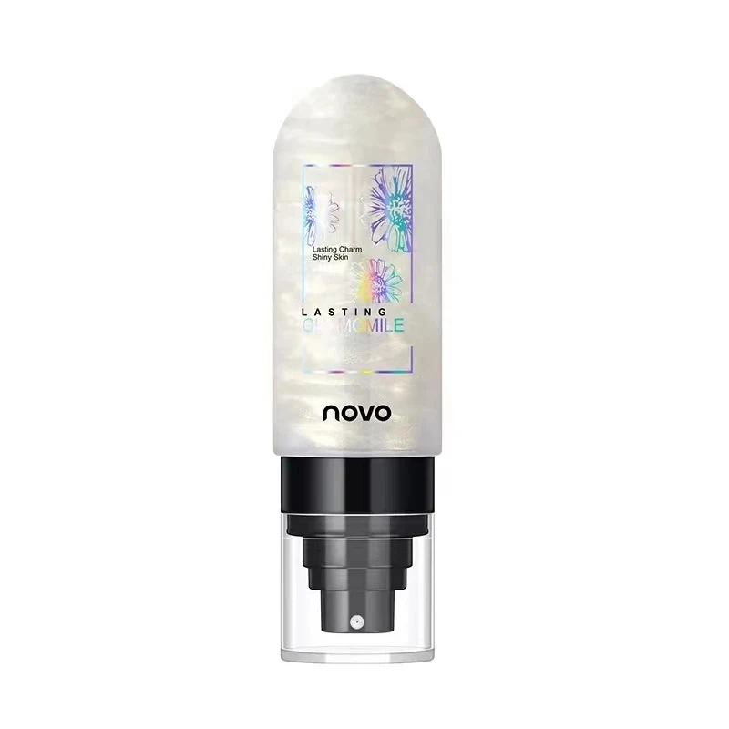 NOVO Glow Makeup Setting Spray Shimmer Brighten Face Body idratante controllo dell'olio a lunga durata infermiera facciale che tiene la nebbia per il trucco