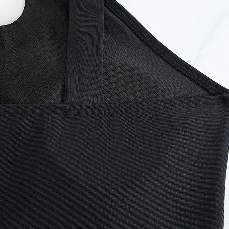 Costume da bagno intero per ragazze nere 8-12 anni Costume da bagno per bambini Costumi da bagno per bambini adolescenti 2025 Costumi da bagno a collo alto Tuta da spiaggia