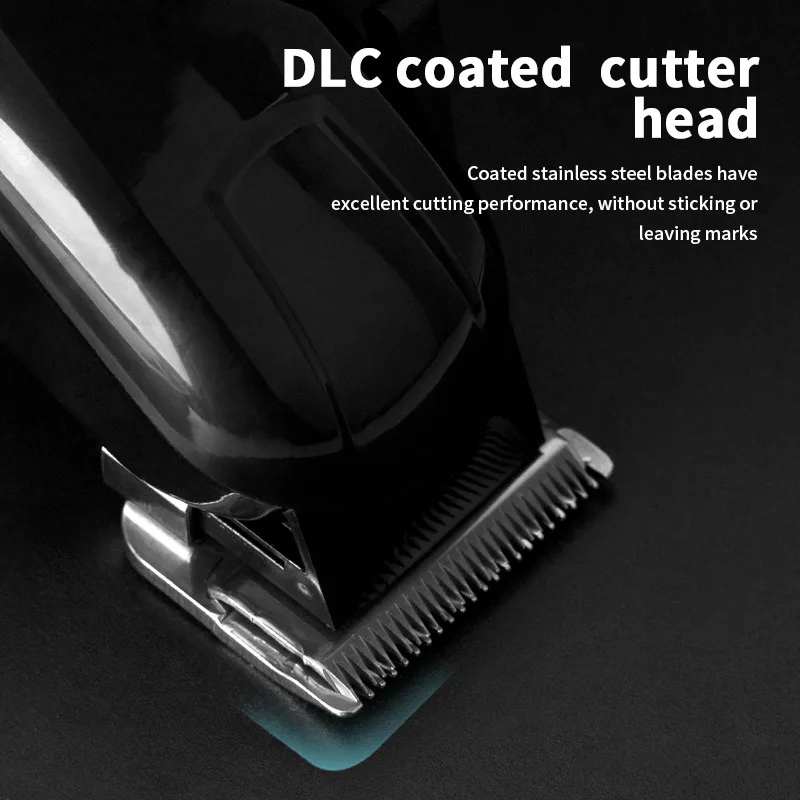 Waikil อุปกรณ์ตัดผมไร้สายสำหรับผู้ชาย, ที่ตัดขนไฟฟ้าใหม่หัวน้ำมันเครื่องตัดแต่งผมไฟฟ้าชาร์จ USB