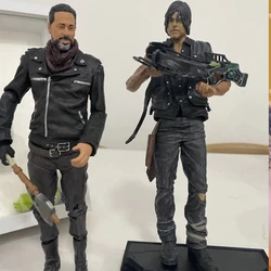 6inch 18cm cartoon walking Daryl Dixon action figure toy PVC kids collection dead zombie Gareth model toy