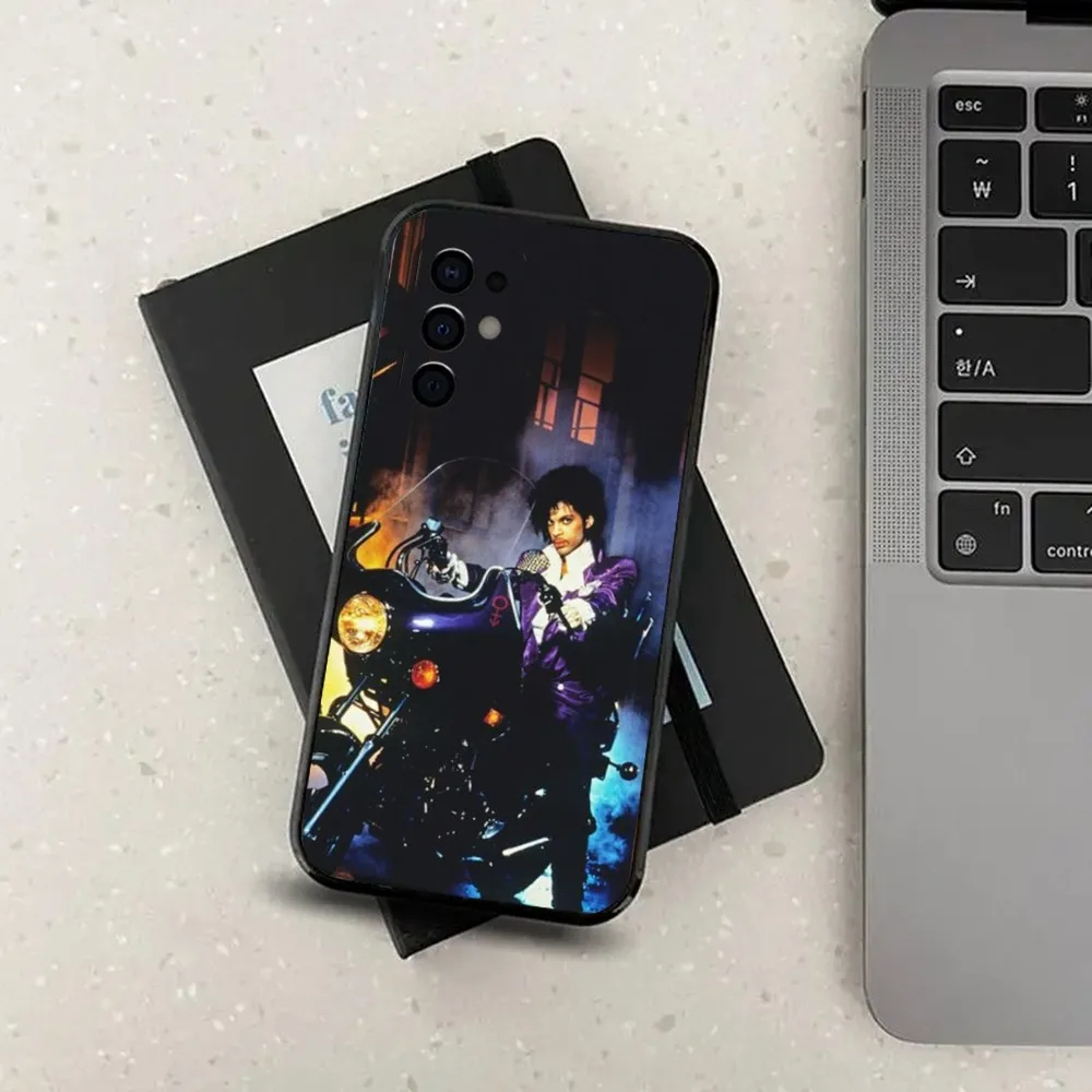 Prince Singer Rogers Nelson Phone Case For Samsung S24,S21,S22,S23,S30,Ultra,S20,Plus,Fe,Lite,Note,10,9,5G Black Soft Cover