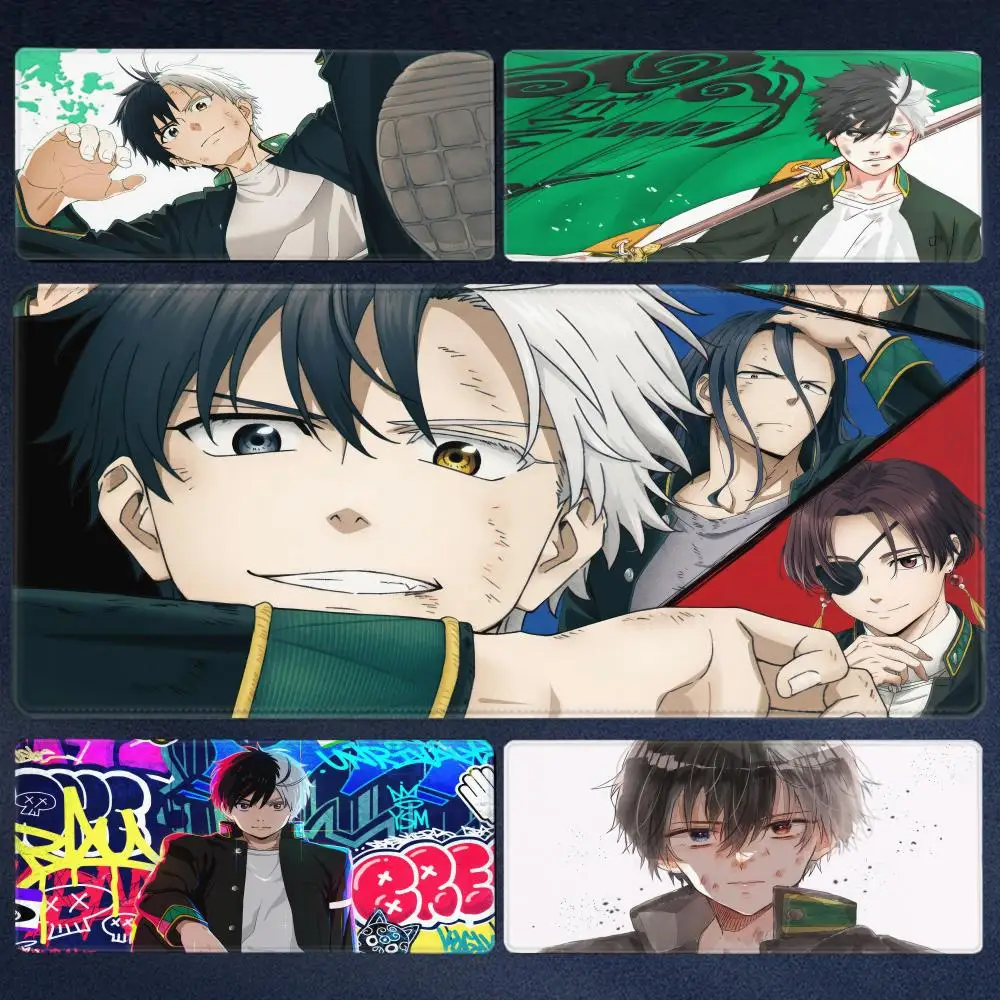 

Hot Anime W-Wind Breaker Mouse Pad Non-Slip Large Gaming Computer Mouse Mat 90x40 Game Rubber Keyboard Mousepad