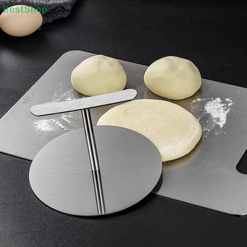 

Пресс для гамбургеров из нержавеющей стали с антипригарным покрытием, пресс для мяса, стейка, кухонный инструмент, пресс для гриля, пресс для мяса с плоским дном для кухонного гриля