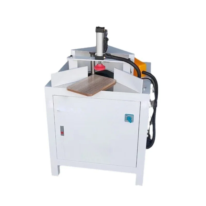 Table Ecological Chipboard Angle Milling Woodworking Round Cornering Machine Grinding Machine view 3