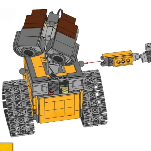 Wall-E Classic Movie Model Building Blocks Sets Compatible With Legoed Particles Suitable For Christmas Gifts 21303