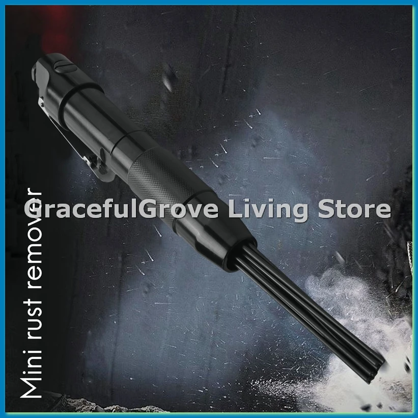 

Новый игольчатый скалер для удаления ржавчины, инструмент для удаления шлака, воздушный пневматический инструмент для удаления ржавчины и шлака с 12 иглами-A79U