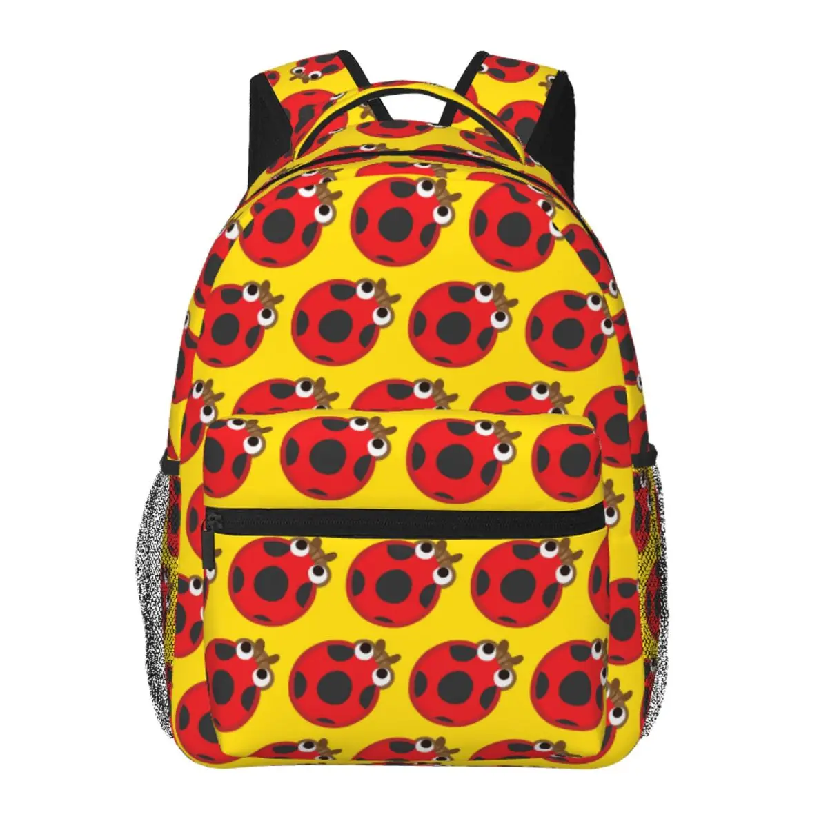 

Cute Little Ladybug Backpack Student Boys Girls BookBag Children School Bag Computer Shoulder Bags for Men Women