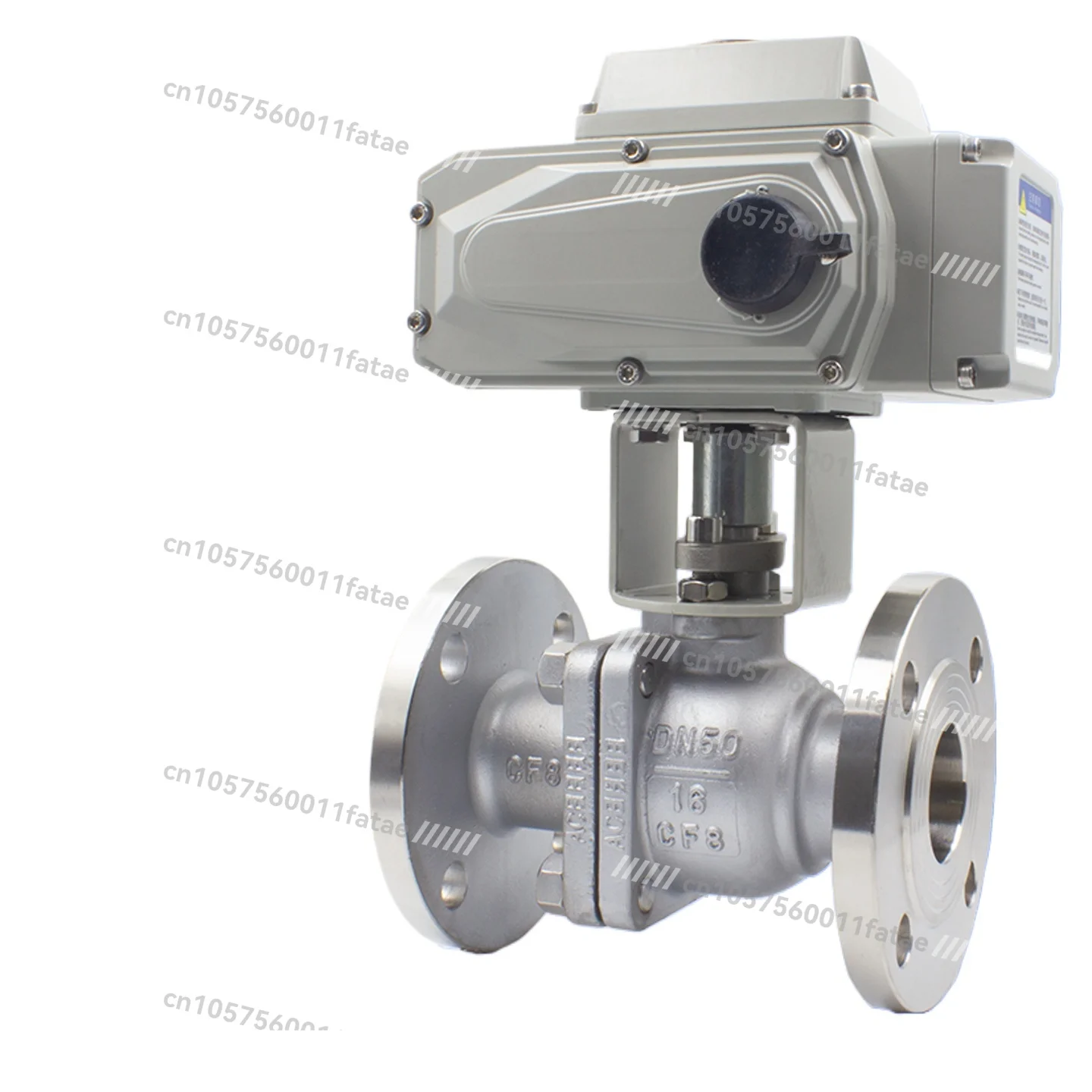 Electric Ball Valve 220V Stainless Steel Cast Steel Tee Explosion-proof 24V High Temperature V-shaped Regulating Switch Valve