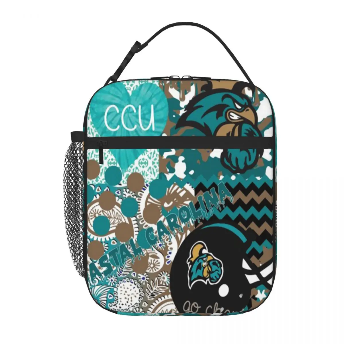 Bestselling Coastal Carolina University Collage Breathable Design Thermal Food Carrier Office Picnic Break Office Lunch Bag