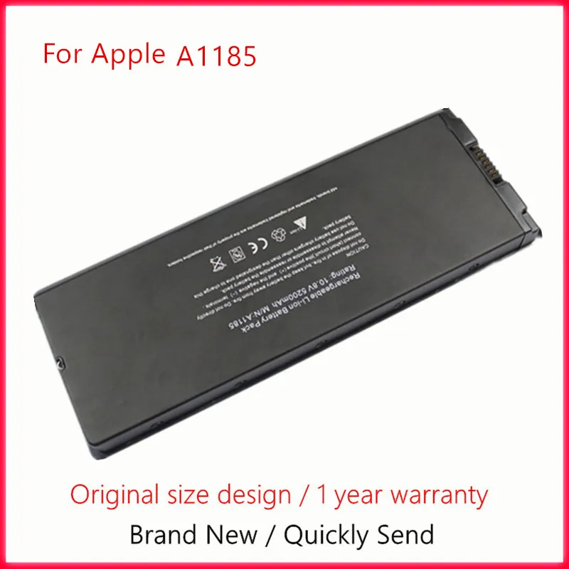 

Black Laptop battery for Apple MacBook 13" A1181 MA701 MA699 A1185 MA255 MA700 MA472