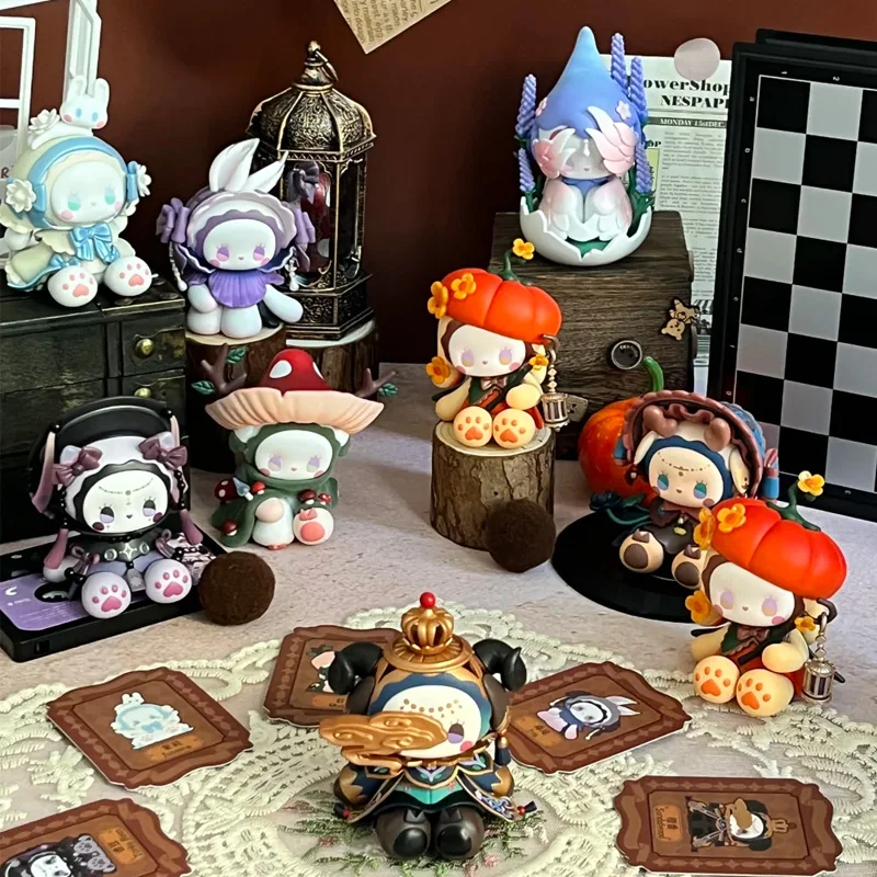 EMMA سر الغابات بيرفوني ديسكفري سلسلة صندوق أعمى العصرية إيما دمية صندوق غامض الفتيات اللعب جمع مفاجأة الديكور الهدايا