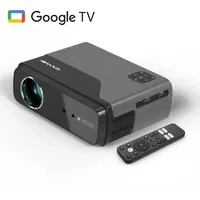 CAIWEI A8+ Upgrade 1000ANSI Lumens Google TV 4K 8K Movie Projectors Android 11.0 Dongle Projector with NFC Intelligent Voice