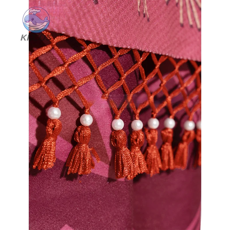 أزياء Moana2 التأثيرية مجموعة البولينيزية البوهيمية فستان مطبوع عليه زهور لحفلات الهالوين ملابس لعب الأدوار KKCos