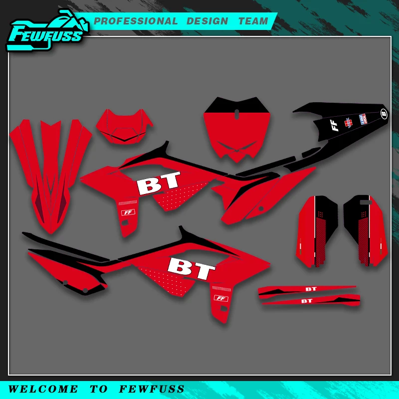

Fewfuss For Beta RR 2020 2021 2022 125 200 250 300 350 390 430 480 Graphics Decals Stickers Motorcycle Background Number Name