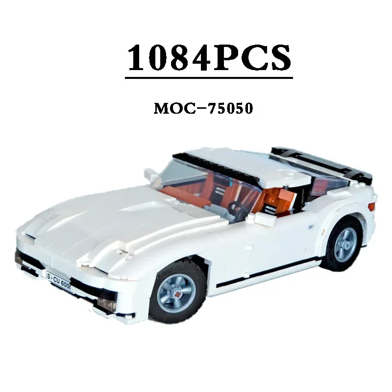 

New MOC-75050 Classic Champion Sports Car Boy Kit 10295 Modified Model 1084pcs Building Block Toys DIY Christmas Gifts