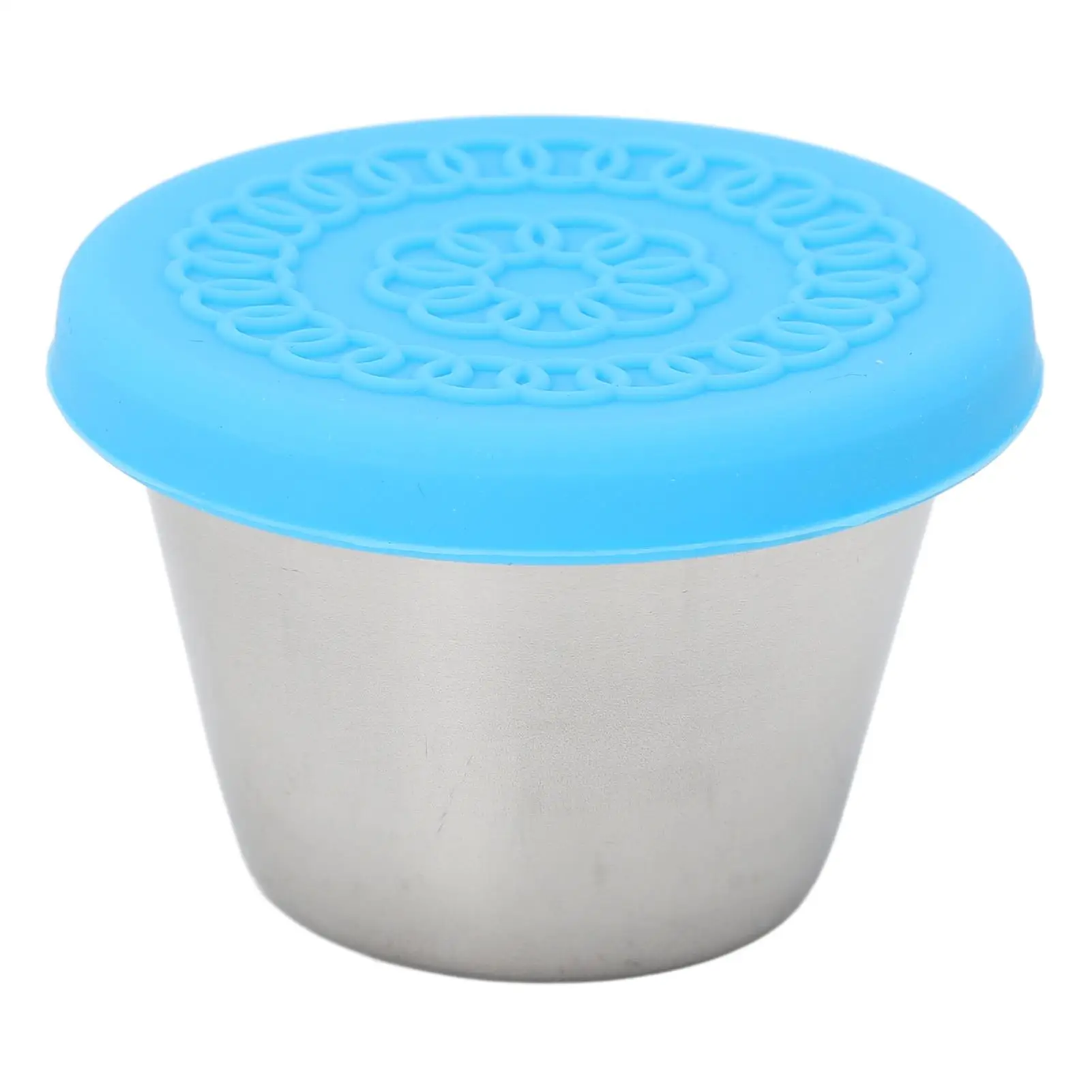 Leak-Proof Stainless Steel Dressing Cup for Fridge - Portable Food Storage for sauce & for essential Oil