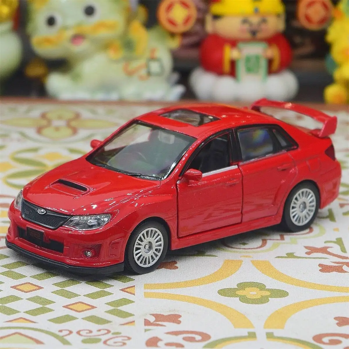 

Моделирование литья под давлением и игрушечный транспорт Subaru Impreza WRX STI 2010, раллийный автомобиль RMZ city 1:36, коллекционная модель из сплава, подарки для детей
