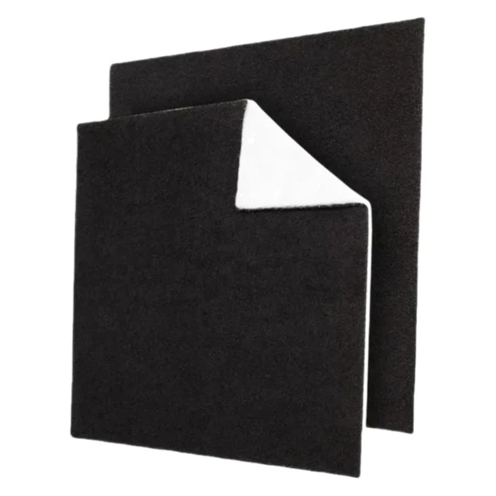 Cuttable Activated Carbon Filter for Range Hoods Measures 57 cm by 47 cm Compatible with Most Kitchen for exhaust Systems