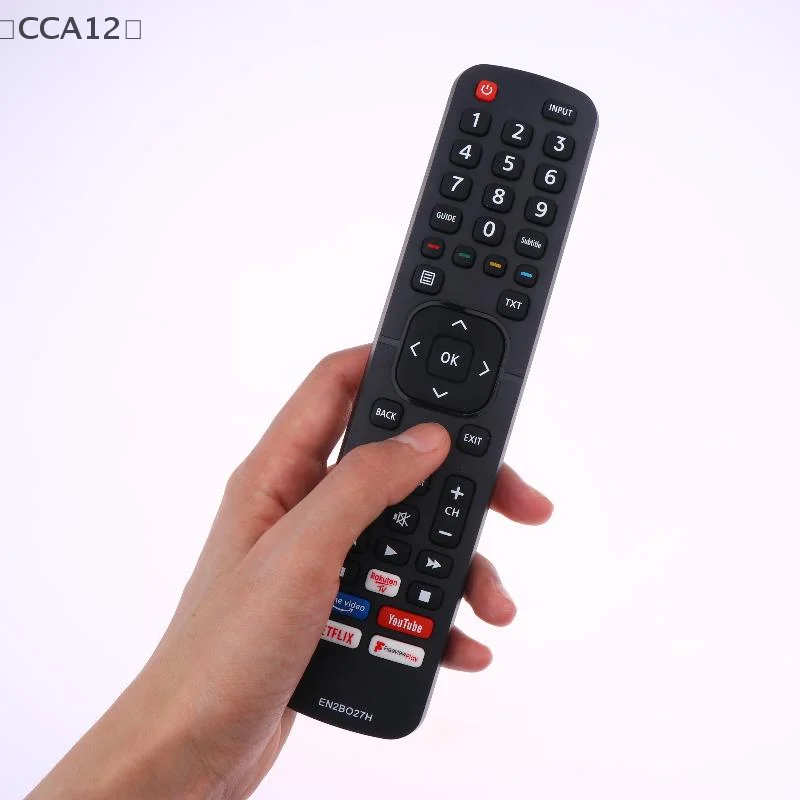 〔CCA12〕 Hisense TV H43B7000 H43B7100 H50B7100 H50B7120 H55B7100 H55B7120 H65B7100 H65B7120 40L5455R EN2BO27H Remote Control