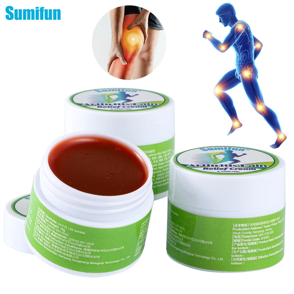 

1/3pcs Sumifun Joint Pain Relief Cream Rheumatism Arthritis Analgesic Ointment Shoulder Lumbar Ache Orthopedic Medical Plaster