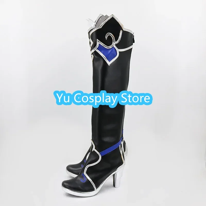 Gra Honkai Star Rail Jingliu Cosplay buty Halloween buty karnawałowe Anime PU skórzane buty rekwizyty do Cosplay wykonane na zamówienie