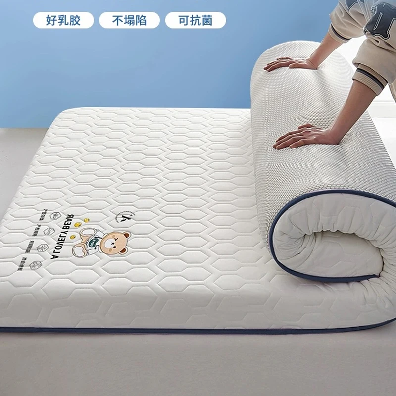 latex spong filling 4/7cm Tatami Mat High grade Memory foam Mattress Twin King Queen Size household bed soft cover cushion