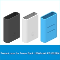 Protect case for Xiaomi mobile power 10000mAh PB1022ZM Pocket Version Mini 3 out 2 in Powerbank 10000 Portable Charger