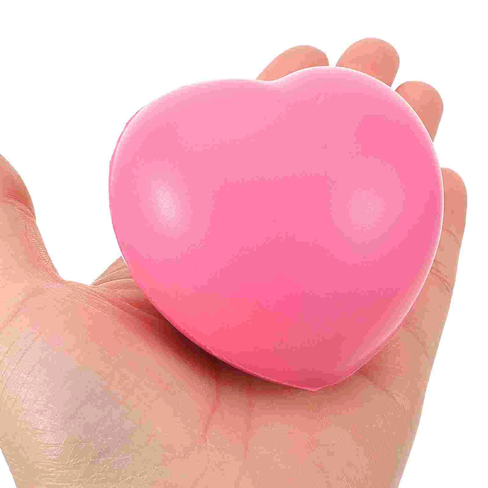 3 Pcs Hand Muscle Training Grip Ball Stress Balls Heart Exercise for Elderly Strengthener