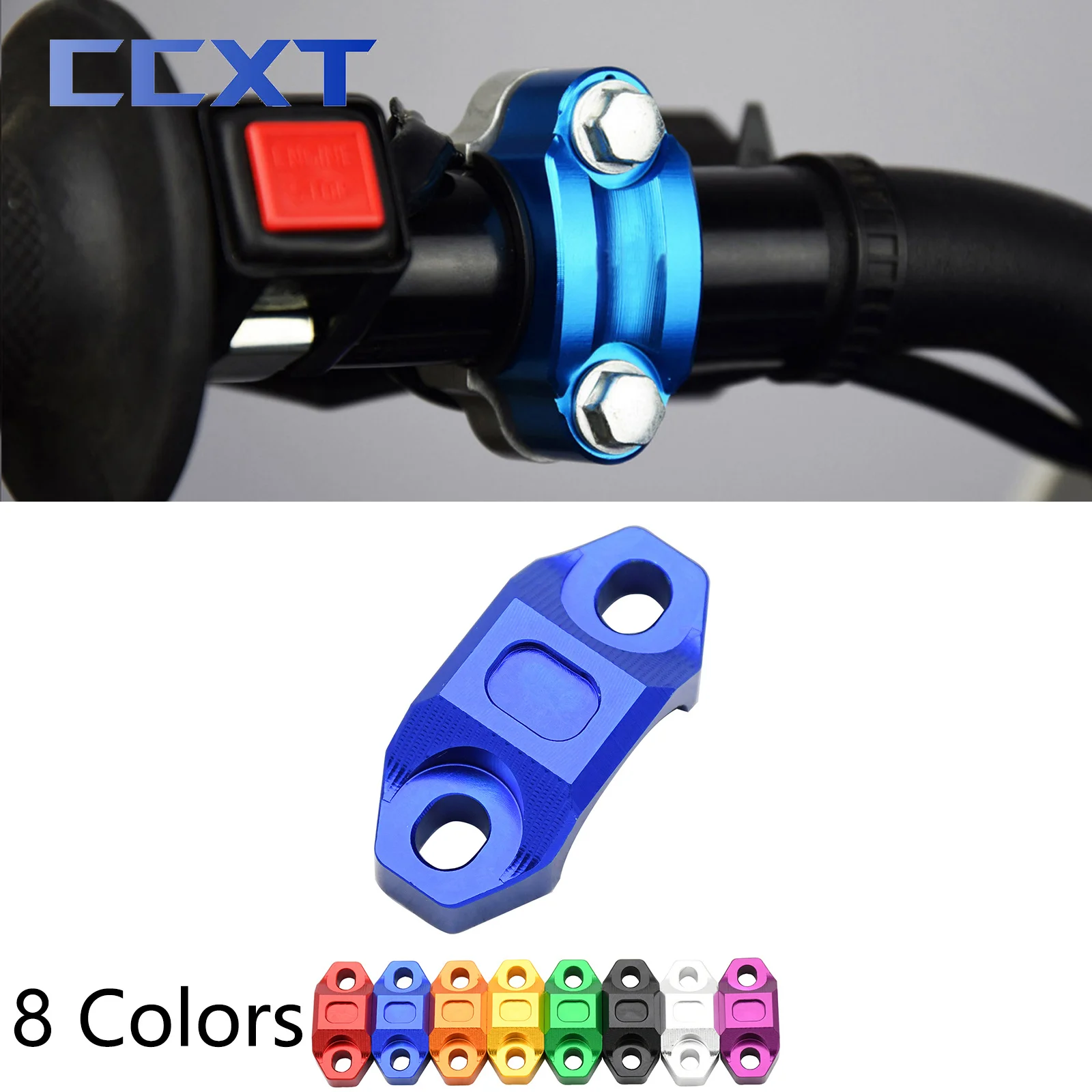 

Motorcycle Handle Bar Clamp Cover Clutch Brake Master Cylinder Clamp For Honda Kawasaki Suzuki Yamaha KTM 690 950 990 1190 1290