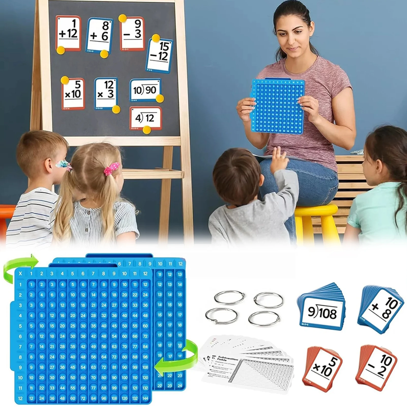 ألعاب Math -Toys ألعاب تعليمية مبكرة للأطفال متعددة الأغراض.