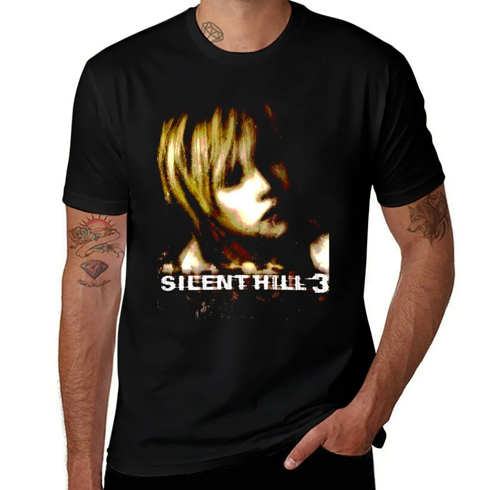 

Silent Hill 3 T-Shirt.png T-Shirt luxury designer for a boy summer 2025 men workout shirt