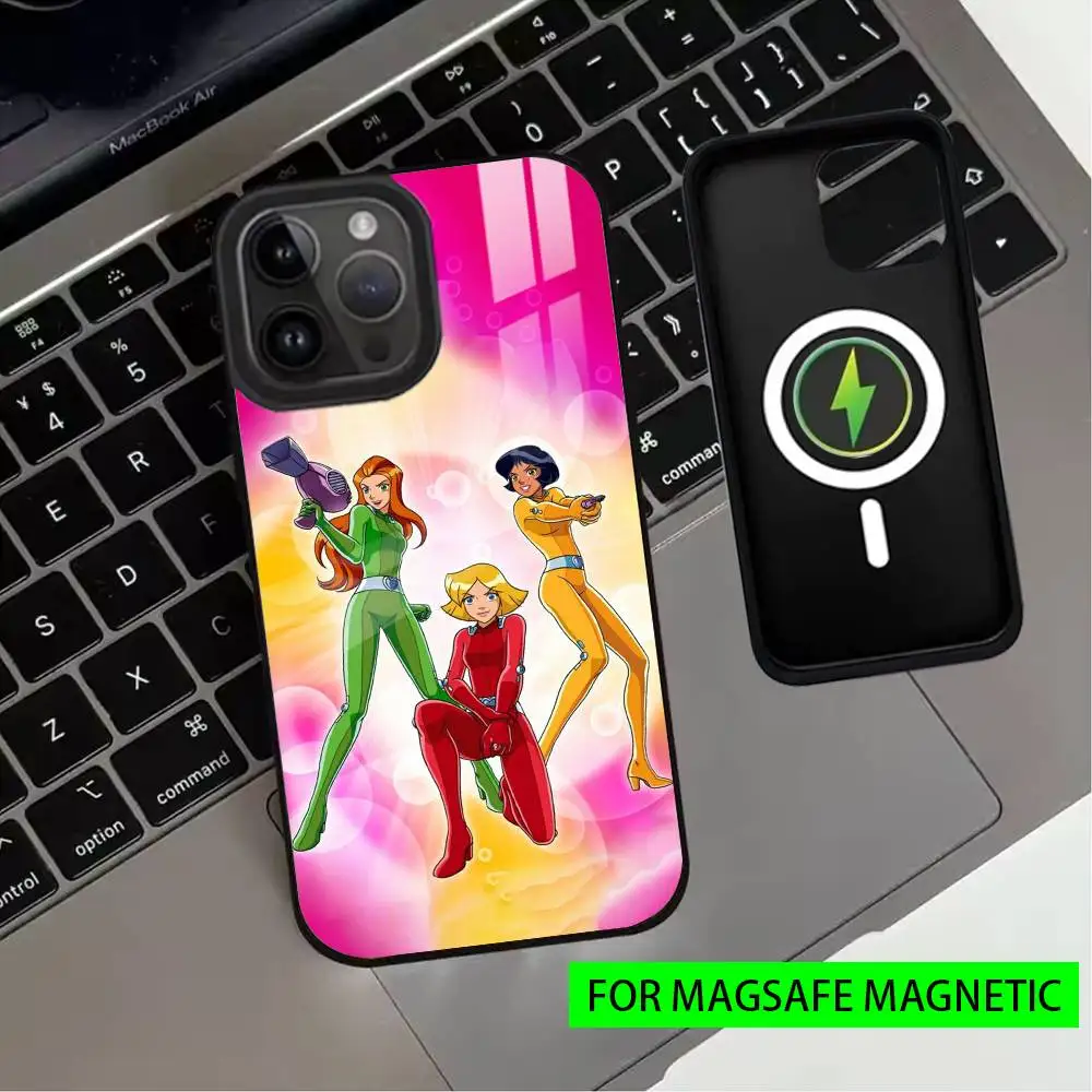 Cool gIrl T-Totally S-Spies Phone Case For iPhone17,16,15,14,13,12,11 Plus,Pro Magnetic with Magsafe Wireless Charging