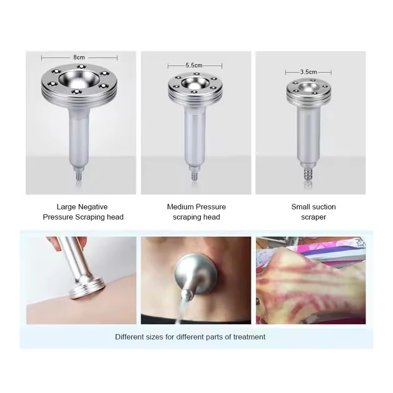 

Новейший электрический массажер-гуаша 2026 года для спины, лимфодренажный вакуумный массажер для баночной терапии