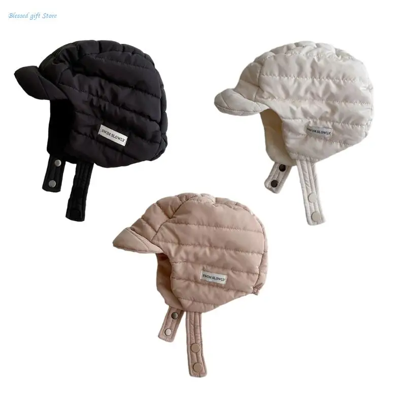 

Adjustable Chin Strap Hat Soft Breathable Infant Bonnet Fashion Bonnet