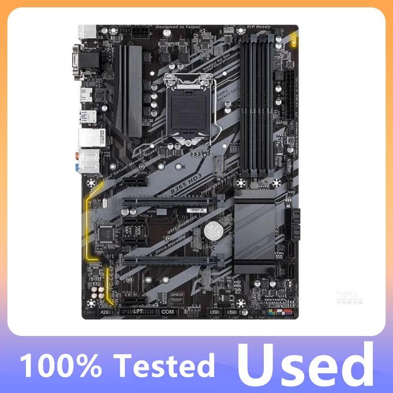 

Материнская плата B365 Hd3 B365 Lga 1151 Ddr4 Atx M.2 Vga Dvi Core