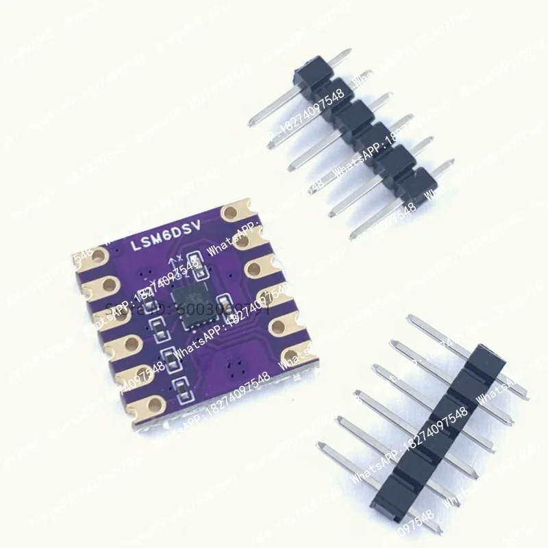 LSM6DSV module 6-axis inertial sensor accelerometer gyroscope module, suitable for motion tracking and Smol SlimeVR