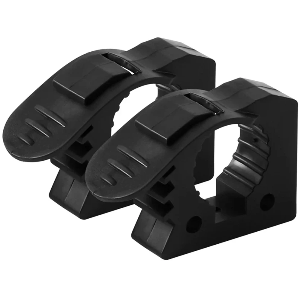 2PCS Rubber Clamps Quick Release Mounting Clamps 30-40mm for Car Off Road Truck Trailer RV Boat Accessories Mounting Tools