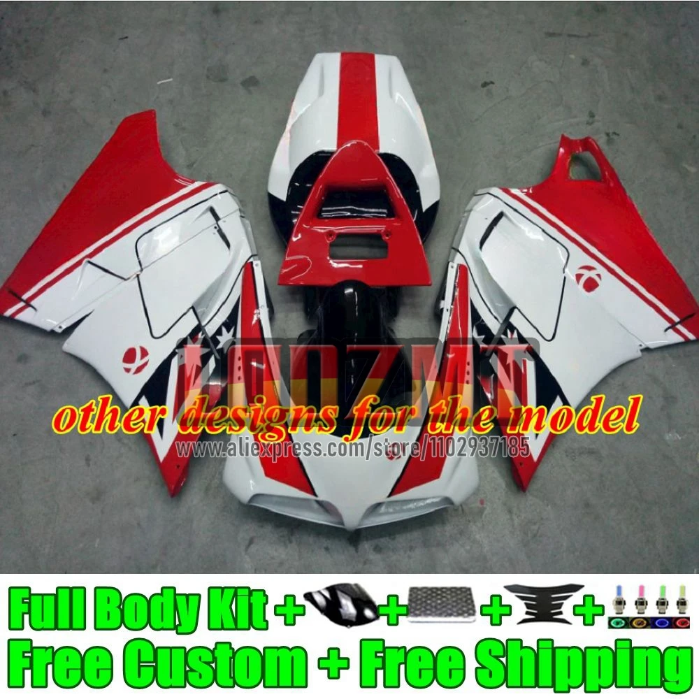 Injection For DUCATI 748 853 916 996 998 S R CC 29No.59 748S 996R silvery red 998R 94 95 96 97 98 1999 2000 2001 2002 Fairings