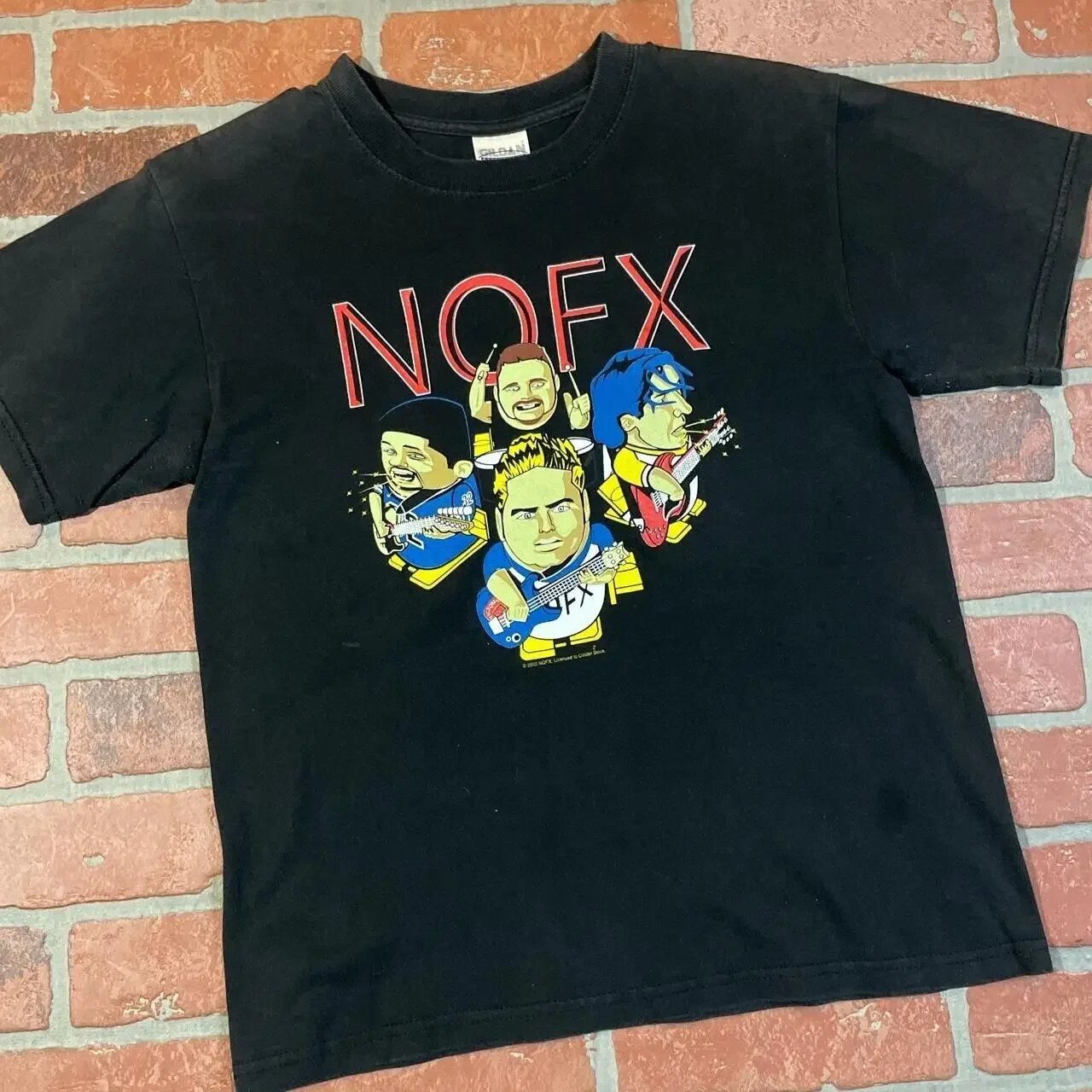 

NOFX Band Vintage Black T-Shirt Gift Fans Music