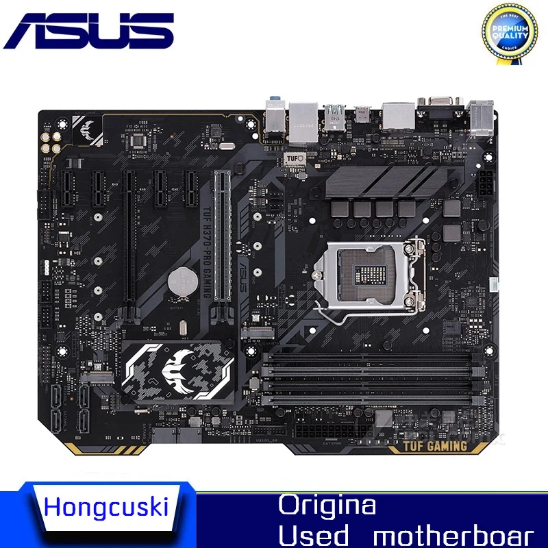 

ASUS TUF H370-PRO GAMING motherboard Socket LGA 1151 DDR4 H370